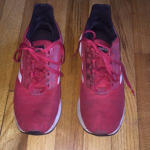 Adidas Boys Red Sneakers Size 6